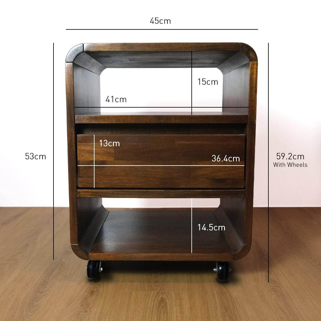 Sheva - Acacia Pedestal