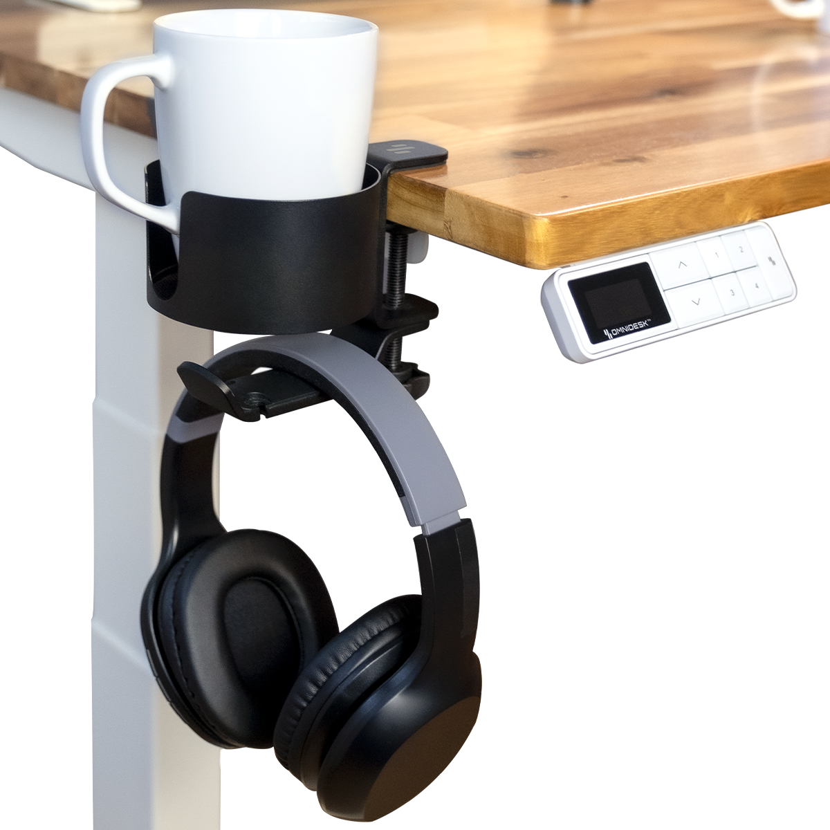 Anchor - Hybrid Beverage & Headphone Holder